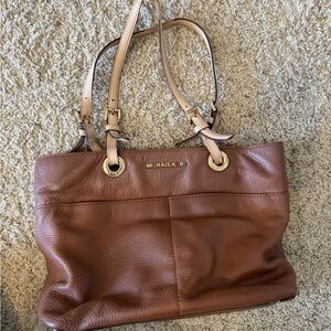 Michael Kors Tan Leather Tote